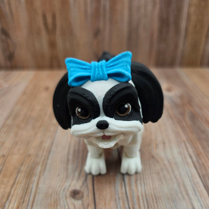 Articulated Shih Tzu & Optional Doghouse Accessory Kit