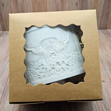 Highland Cow 3D Printed LED Night Light
