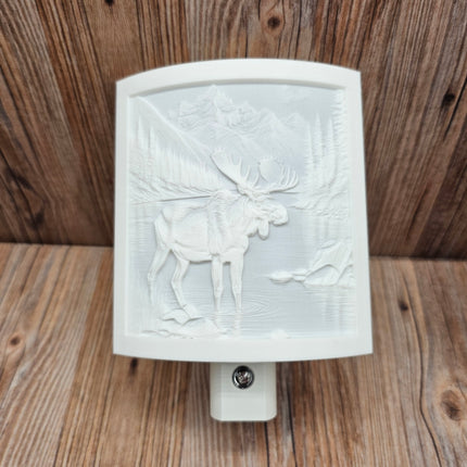 Moose 3D Printed LED Night Light