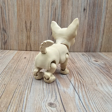 Articulated Chihuahua & Optional Doghouse Accessory Kit