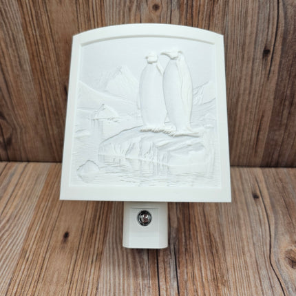 Penguin 3D Printed LED Night Light