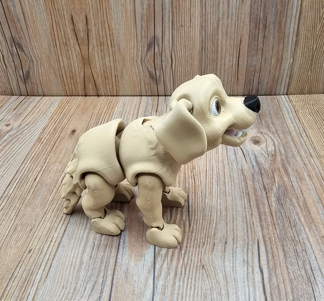 Articulated Labrador (3 varieties) & Optional Doghouse Accessory Kit