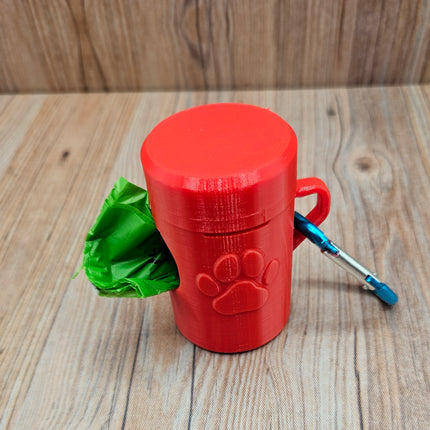 3D Printed Poop Bag Dispensers